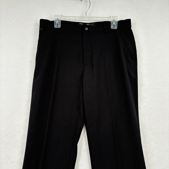 Greg Norman Golf Pants Mens Size 32 Black Microlux ML75 Stretch Performance - Picture 4 of 12